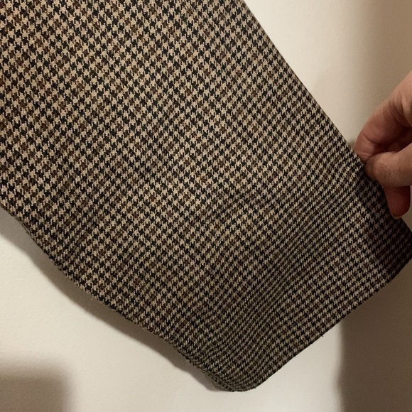 Vintage 80s Oversized Houndstooth Blazer Alice Stuart Petite, Made in USA - Picture 4 of 9